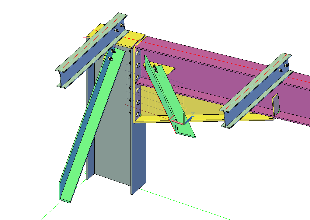 Modélisation 3D BIM structure métallique Amiens Modélisation 3D structure métallique Amiens