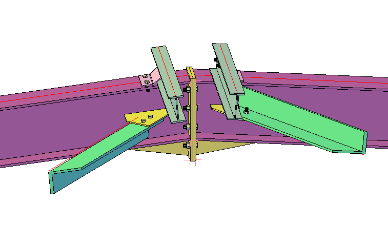 Modélisation 3D BIM structure métallique Amiens Modélisation 3D BIM structure métallique Amiens