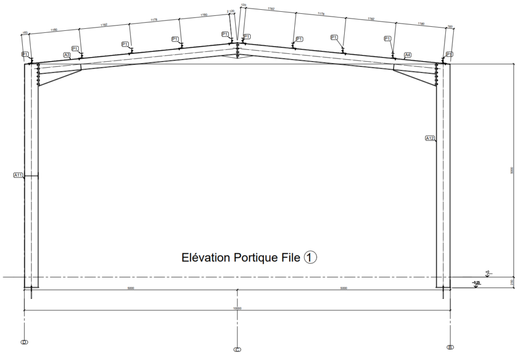 Plans structure métallique Amiens